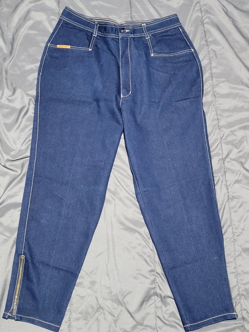 Vintage 1980’s PS GITANO Denim Dark Wash Blue Mom Jeans
